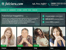 Tablet Screenshot of falciara.com